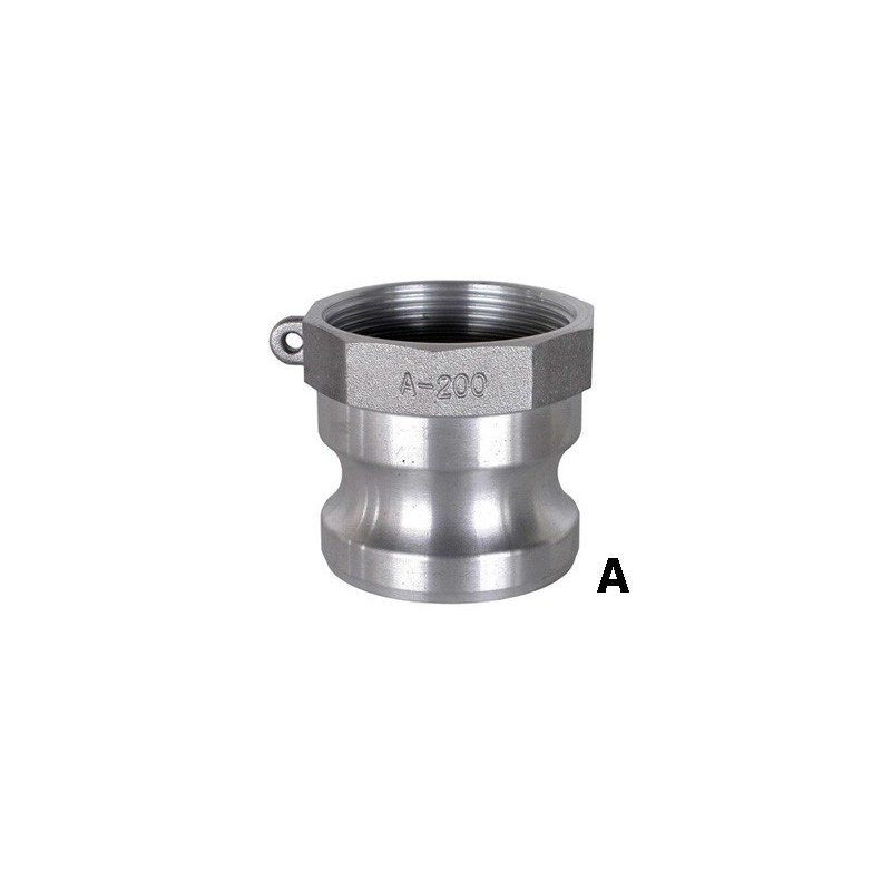 Acople Camlock Tipo A Aluminio.