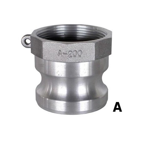 Acople Camlock Tipo A Aluminio.