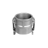 Acople Camlock Tipo D Aluminio