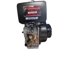 Motor Diesel de 15HP/192F Con Eje para Motocultivador