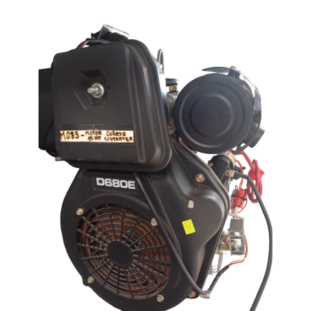 Motor Cuñero KAMA de 15HP con starter