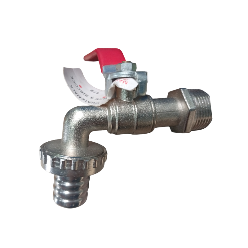 Llave de Chorro Palanca Roja de 3/4''