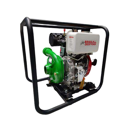 Motobomba Brigs H.L 7HP 2"X2" Presión