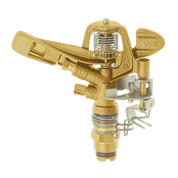 Aspersor Bronce 3/4" Doble Boquilla Veresk