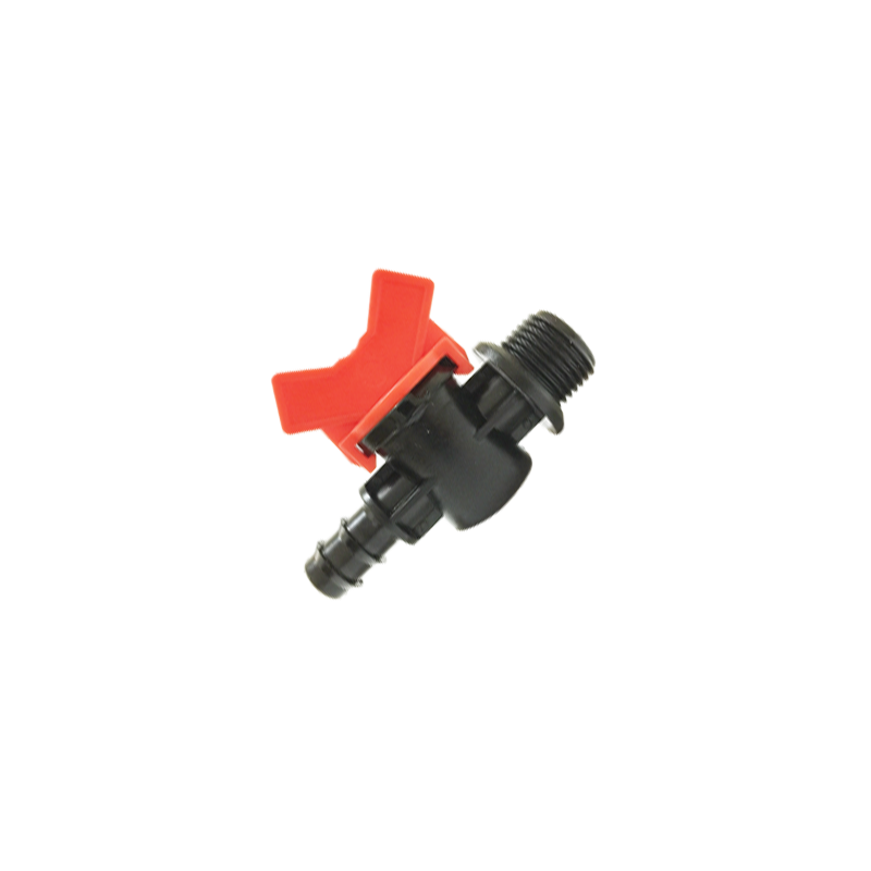 Conector con llave de Paso y Rosca 16 MM