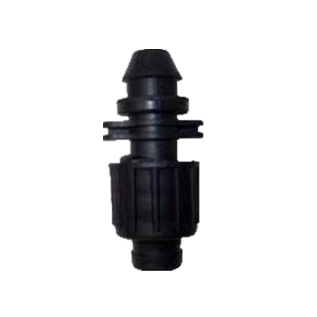 Conector con empaque incorporado